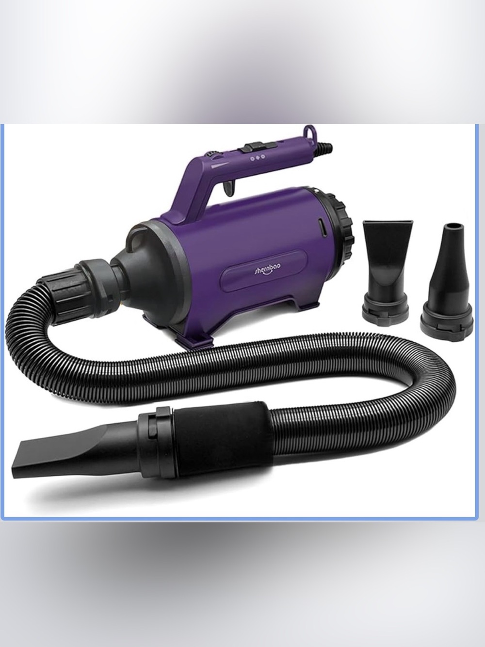 Dog Dryer High Velocity Professional Dog/Pet Grooming Force Hair Dryer/Blower